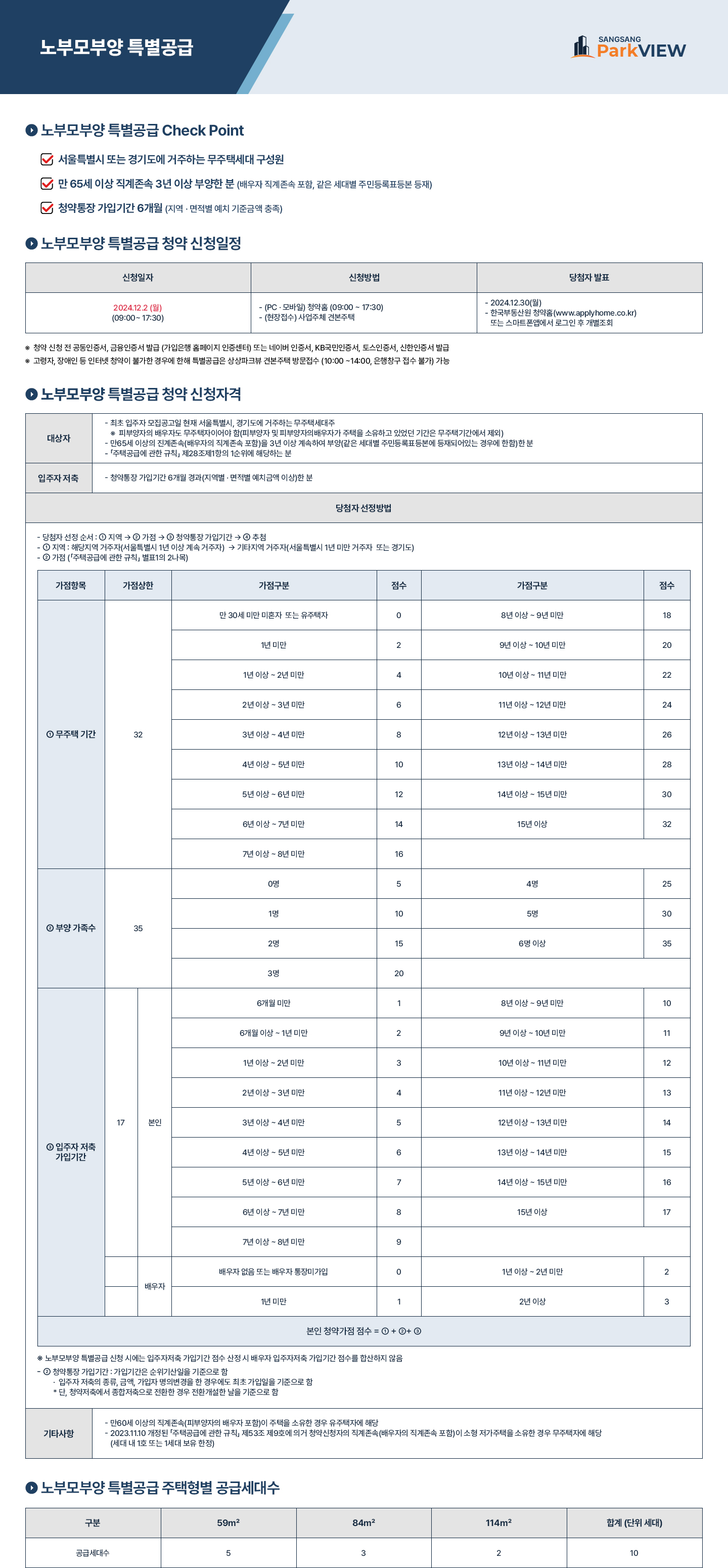 노부모부양